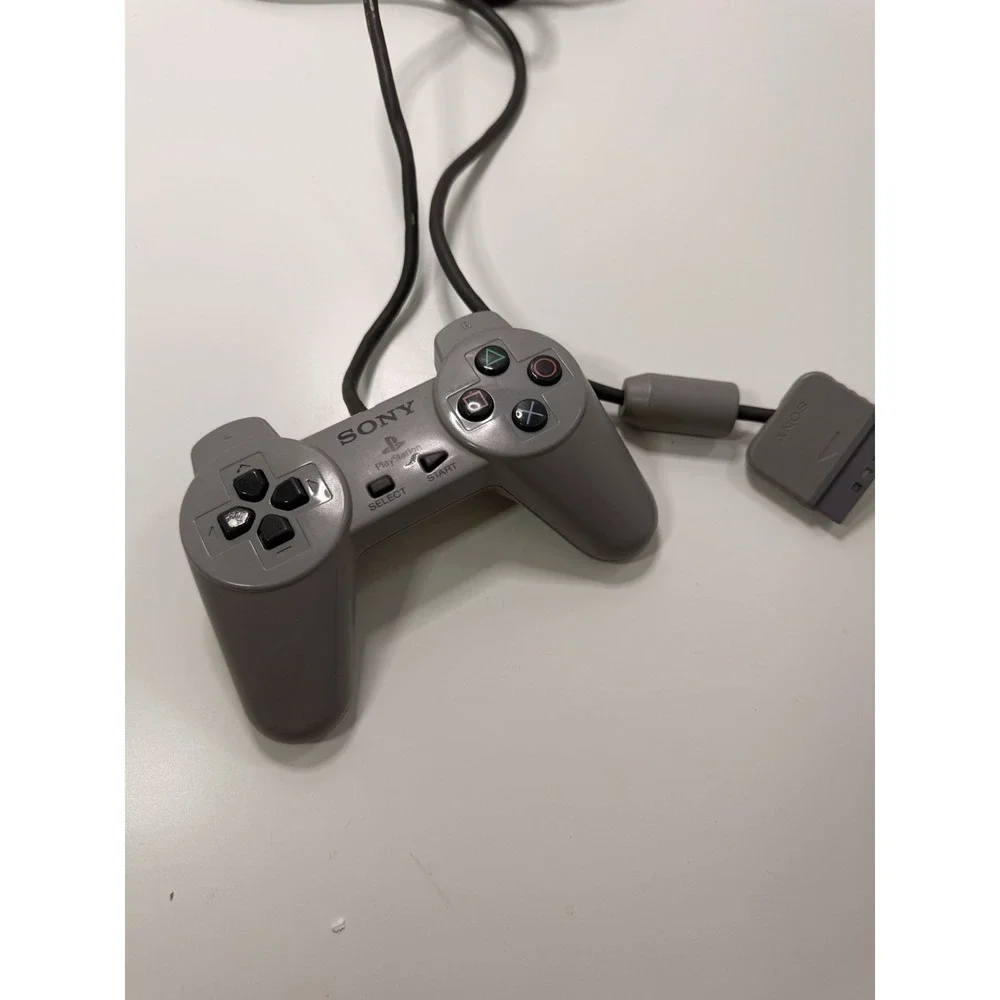 🎮 Original Sony PlayStation‎ Controller SCPH-1080 – Gray – Untested. (A4)